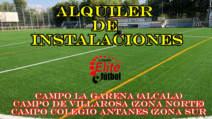 ALQUILER DE INSTALACIONES